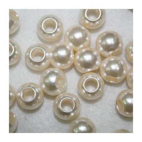 Perla sintética blanca paso 5mm