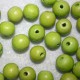 Bola madera verde manzana 10mm