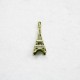 Torre Eiffel dorada (metal)