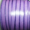 Cuero sintético plano 10mm violeta