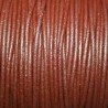 Cuero redondo 2,5mm nacional marrón