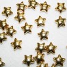 Estrella con paso 2mm doradas