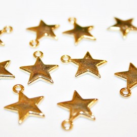 Estrella mini dorada