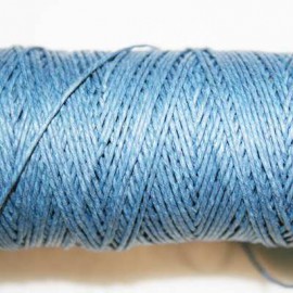 Hilo algodón rústico azul oscuro 0.5mm